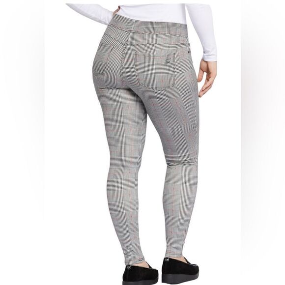 Seven 7 Pull On Ponte Pant, Glen Plaid, Size S/M, NWT - Picture 5 of 14